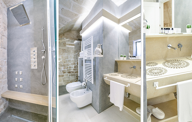 Vico Bianco Raro Rooms
